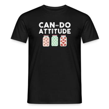 Funny Canning Gift - Men's T-Shirt - black - Front - AI Model Male 178 light (178cm)