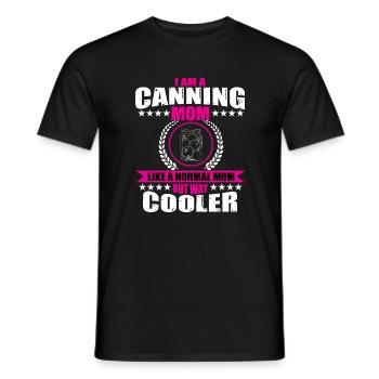 Lustiges Einkochen Mama Design - Männer T-Shirt - Schwarz - Vorne - AI Model Male 178 light (178cm)
