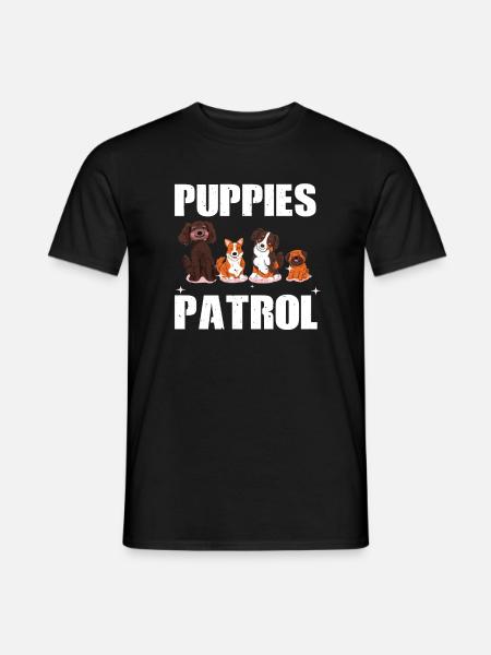 Patrouille de chiots - T-shirt homme - noir