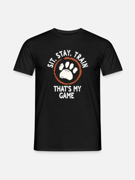 Dog Trainer - Men's T-Shirt - black