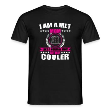 Mlt Mom Outfit Medizinische Laborantin - Männer T-Shirt - Schwarz - Vorne - AI Model Male 178 light (178cm)