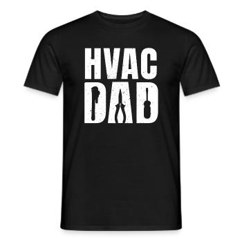 Hlk Father Hlc Technician Men - Men's T-Shirt - black - Front - AI Model Male 178 light (178cm)