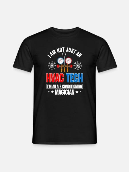 Funny Hlk-tech wear - Men's T-Shirt - black