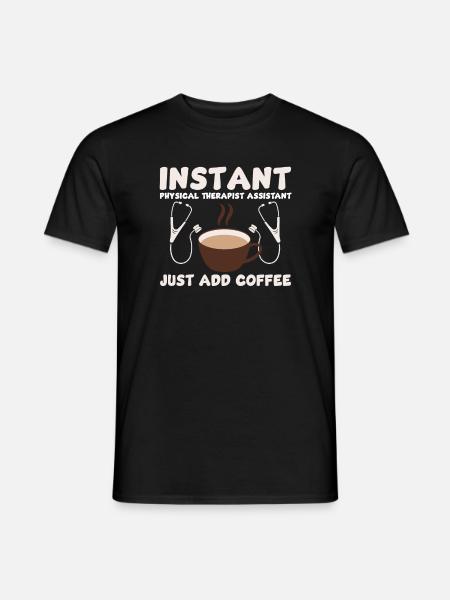 Funny Physiotherapist Assistant - Men's T-Shirt - black
