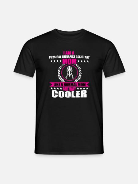 Physiotherapeutin Assistentin Mutter - Männer T-Shirt - Schwarz