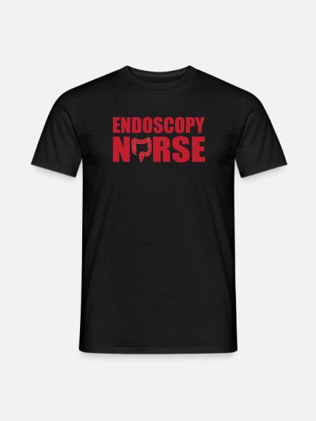 Endoscopy Nurse - Men's T-Shirt - black