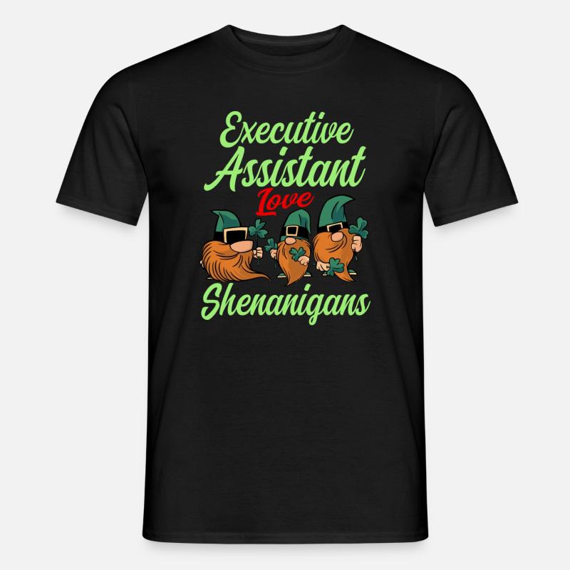 Adjointe exécutive de la Saint-Patrick - T-shirt homme - noir