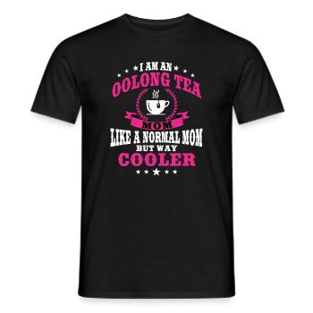 Super Oolong Tea Mama pour la fête des mères - T-shirt homme - noir - Devant - AI Model Male 178 light (178cm)