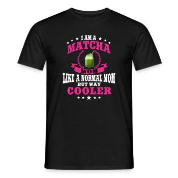 Lustiges Matcha Mama Outfit Muttertag - Männer T-Shirt - Schwarz - Vorne - AI Model Male 178 light (178cm)