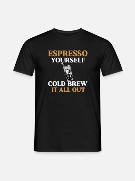 Cold Brew - Men's T-Shirt - black