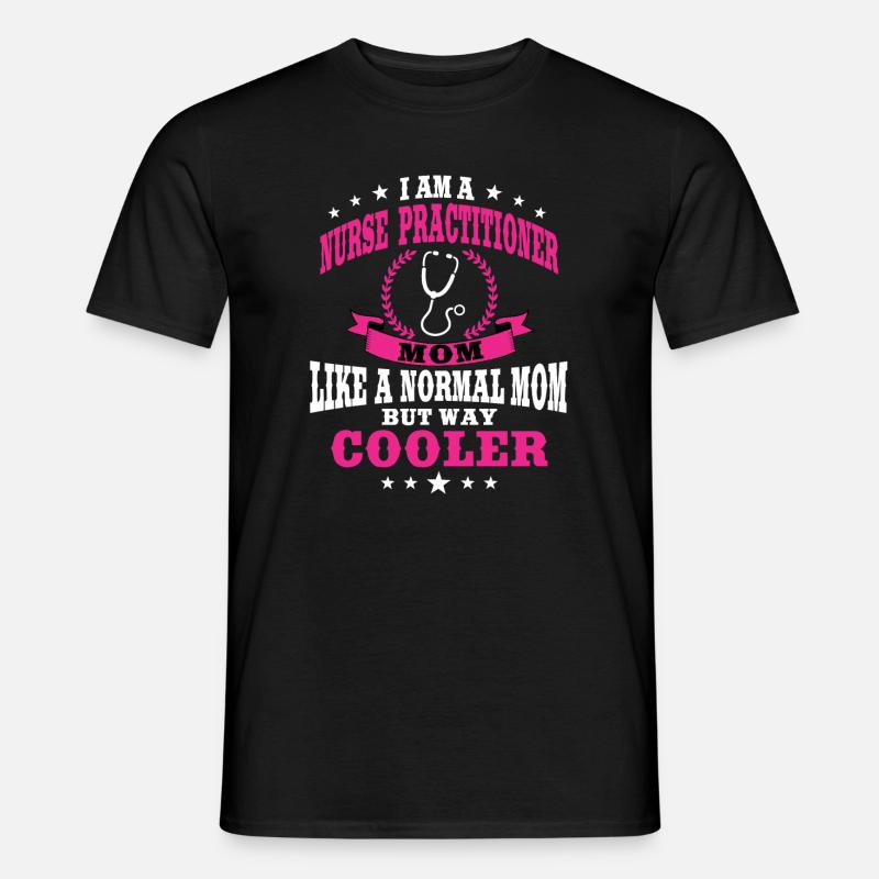Krankenschwester Mama - Männer T-Shirt - Schwarz