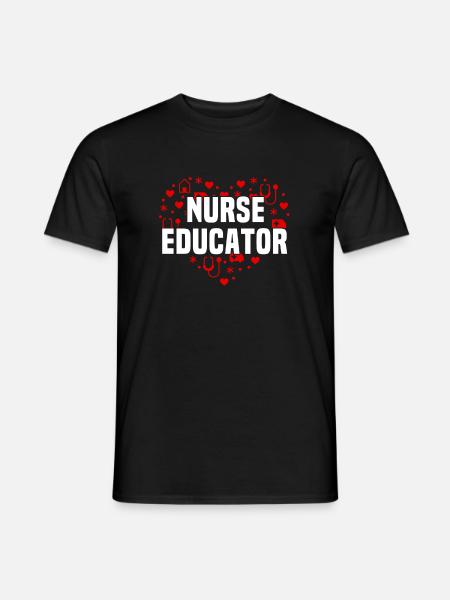Infirmière instructrice - T-shirt homme - noir