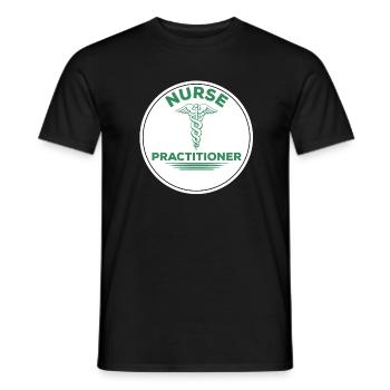 Infirmière en pratique avancée - T-shirt homme - noir - Devant - AI Model Male 178 light (178cm)