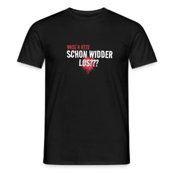 lustige Ossi-Sprüche Ostdeutschland DDR - Männer T-Shirt - Schwarz - Vorne - AI Model Male 178 light (178cm)
