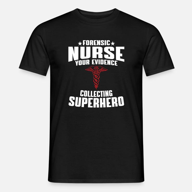 Forensic Nurse Gift - Men’s T-shirt - black