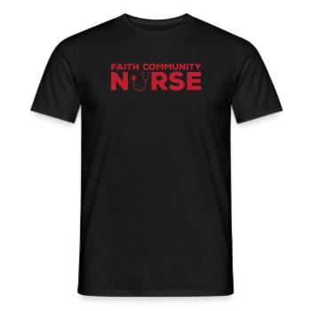 Gemeindekrankenschwester - Männer T-Shirt - Schwarz - Vorne - AI Model Male 178 light (178cm)