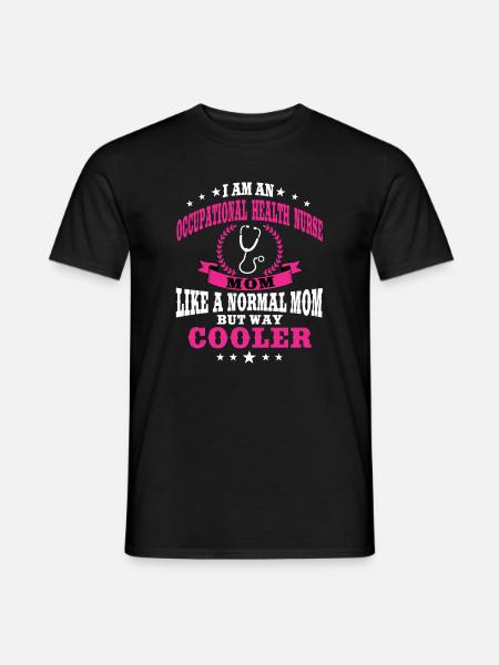 Arbeitsmedizinische Krankenschwester Mutter Mutter - Männer T-Shirt - Schwarz