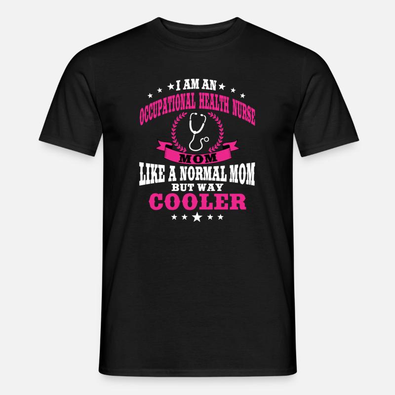 Arbeitsmedizinische Krankenschwester Mutter Mutter - Männer T-Shirt - Schwarz
