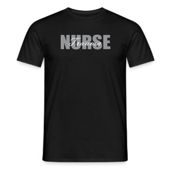 Trauma Krankenschwester Motiv - Männer T-Shirt - Schwarz - Vorne - AI Model Male 178 light (178cm)