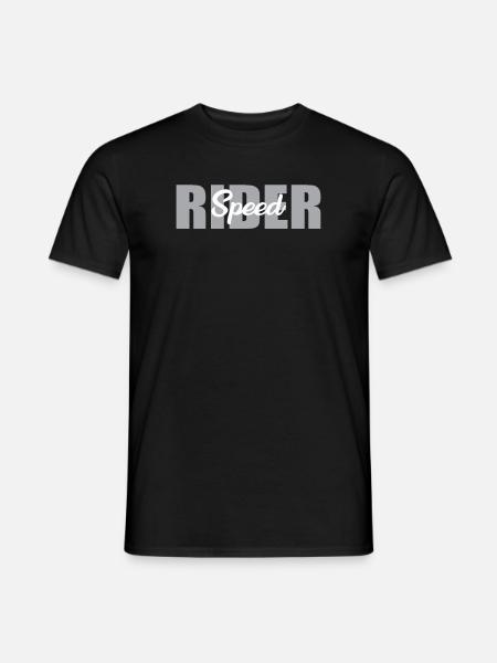 Lettrage Great Speed Rider - T-shirt homme - noir