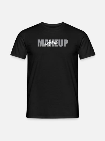 Makeup Artist Composition Design - T-shirt homme - noir