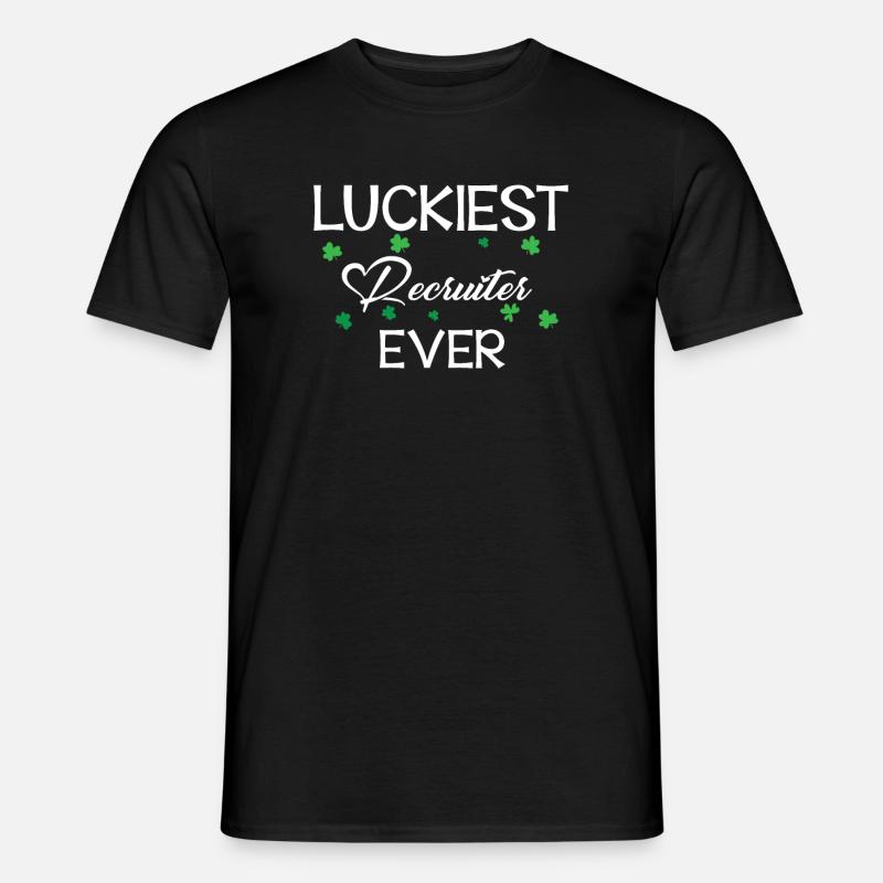 Recruiter St.Patrick's Day - Men's T-Shirt - black