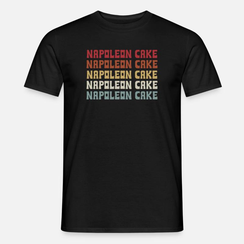 Napoleon-kuchen - Männer T-Shirt - Schwarz