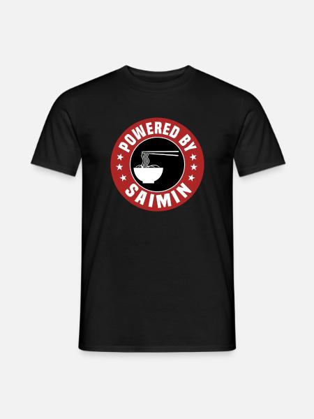 Propulsé par Saimin - T-shirt homme - noir