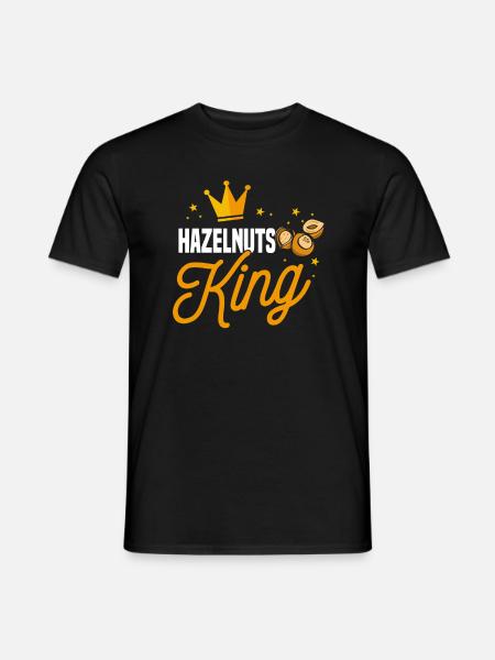 Hazelnut King - Men's T-Shirt - black