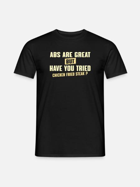 Fried Chicken Steak Outfit - Men's T-Shirt - black