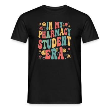 Pharmacy student - Men's T-Shirt - black - Front - AI Model Male 178 light (178cm)