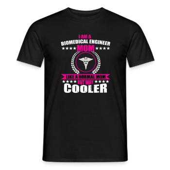 Resources for BBiomedical Engineering Students - Men's T-Shirt - black - Front - AI Model Male 178 light (178cm)