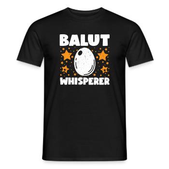 Chuchoteur Balut - T-shirt homme - noir - Devant - AI Model Male 178 light (178cm)