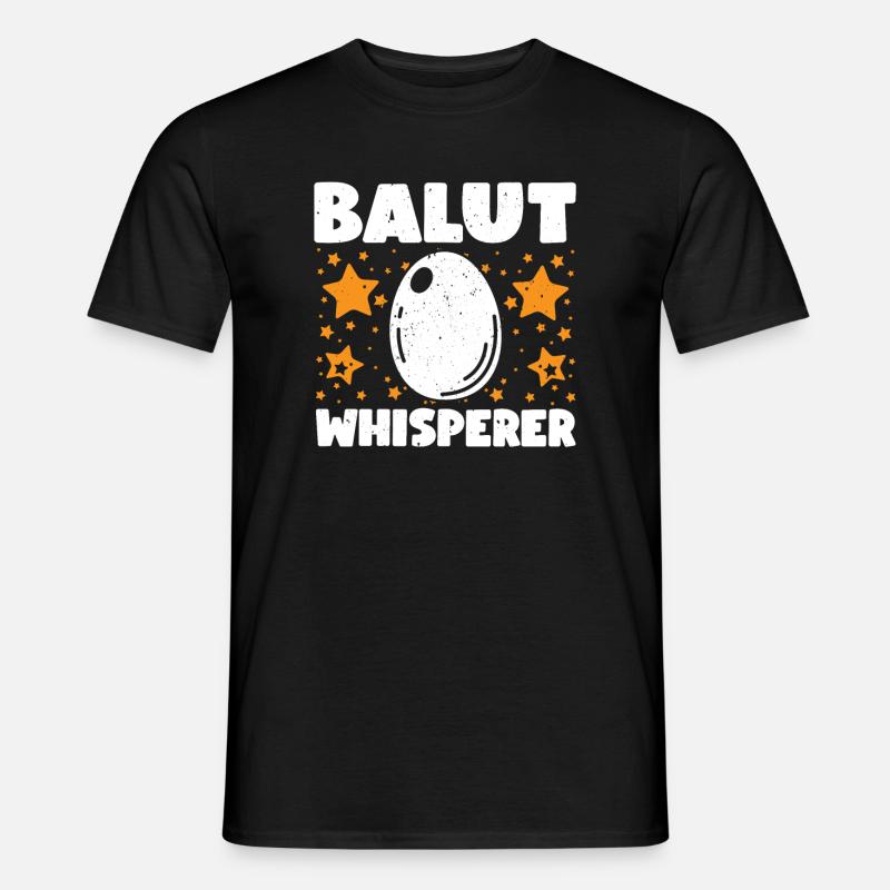 Balut Flüsterer - Männer T-Shirt - Schwarz