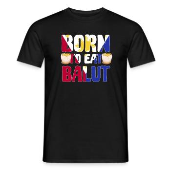 Filipino Balut Lover - Men's T-Shirt - black - Front - AI Model Male 178 light (178cm)