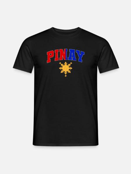 Philippines – Pinay - T-shirt homme - noir