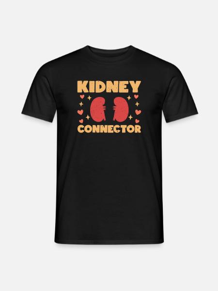 Funny Kidney Transplant Surgeon Design - Men's T-Shirt - black