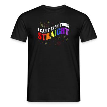LGBTQ Rights Pride Month Queer Culture Love - Men's T-Shirt - black - Front - AI Model Male 178 light (178cm)