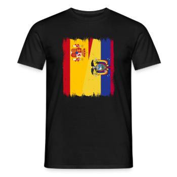 Équateur Quito Guayaquil Équatorien - T-shirt homme - noir - Devant - AI Model Male 178 light (178cm)