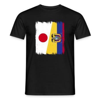 Équateur Quito Guayaquil Équatorien - T-shirt homme - noir - Devant - AI Model Male 178 light (178cm)