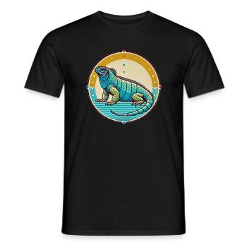 Équateur Quito Guayaquil Équatorien - T-shirt homme - noir - Devant - AI Model Male 178 light (178cm)