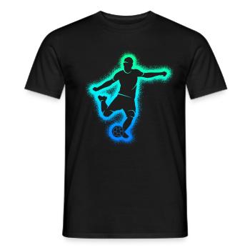Football Football Hommes Garçons Enfants Football - T-shirt homme - noir - Devant - AI Model Male 178 light (178cm)