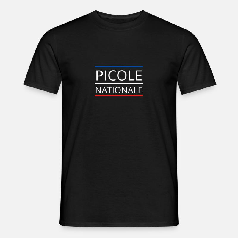 National Picole - Männer T-Shirt - Schwarz