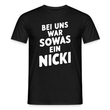 East Germany East East East GDR Home Eastern Bloc - Men's T-Shirt - black - Front - AI Model Male 178 light (178cm)