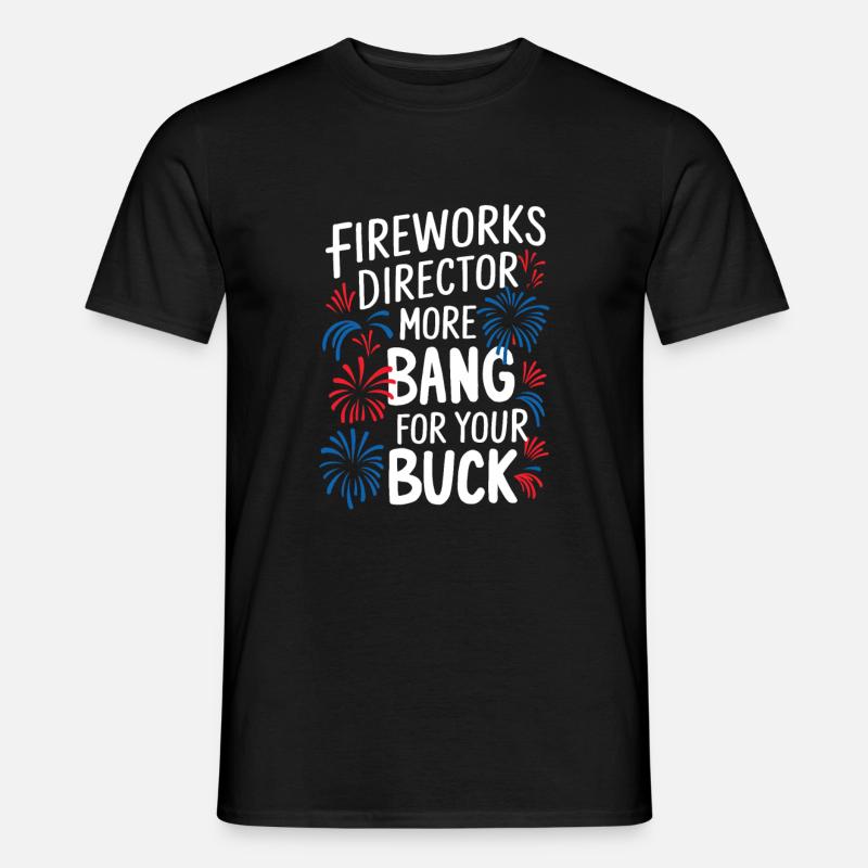 Pyrotechnics Fireworks Pyrotechnics - Men's T-Shirt - black