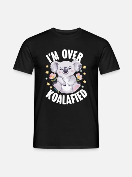 Koala Koala Koala Bear Animal - Men's T-Shirt - black