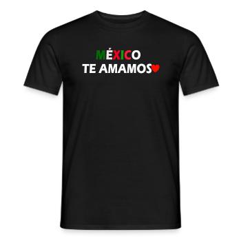 MEXICAN PRIDE - Men's T-Shirt - black - Front - AI Model Male 178 light (178cm)