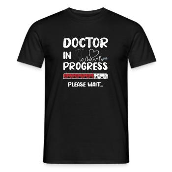 Medizinstudent Zukünftiger Arzt Medizinstudium - Männer T-Shirt - Schwarz - Vorne - AI Model Male 178 light (178cm)