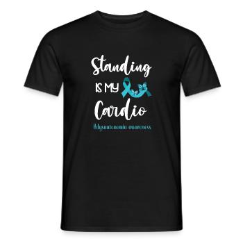 Dysautonomie Geschenk POTS Riley Day Syndrom - Männer T-Shirt - Schwarz - Vorne - AI Model Male 178 light (178cm)