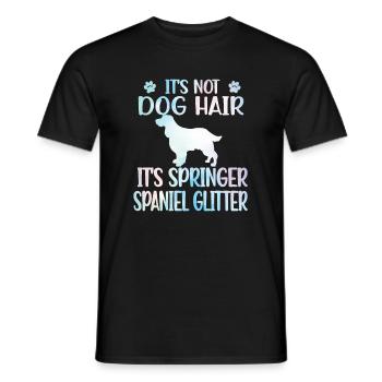 Deutsch Springer Spaniel Owner Dog Lovers - Men's T-Shirt - black - Front - AI Model Male 178 light (178cm)